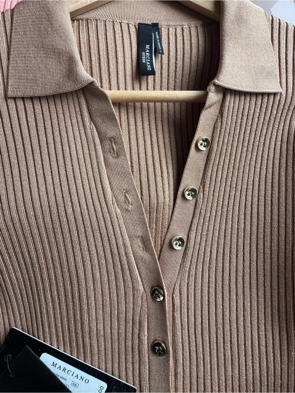 Marciano Ribbed Sweater Dress - Picture 2 of 3